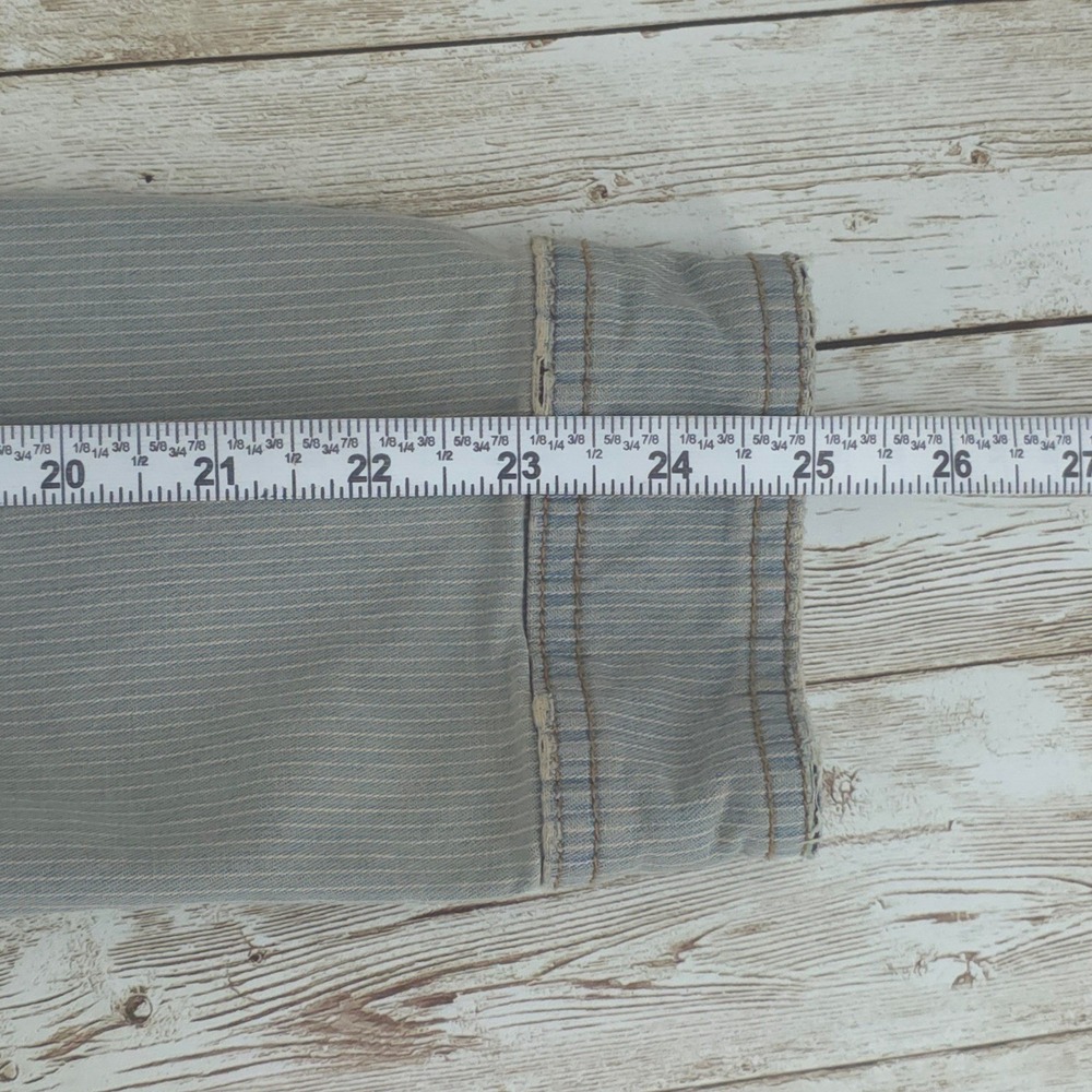 Pilcro Letterpress Button Jean Trucker Denim Jacket Womens L - Picture 10 of 12